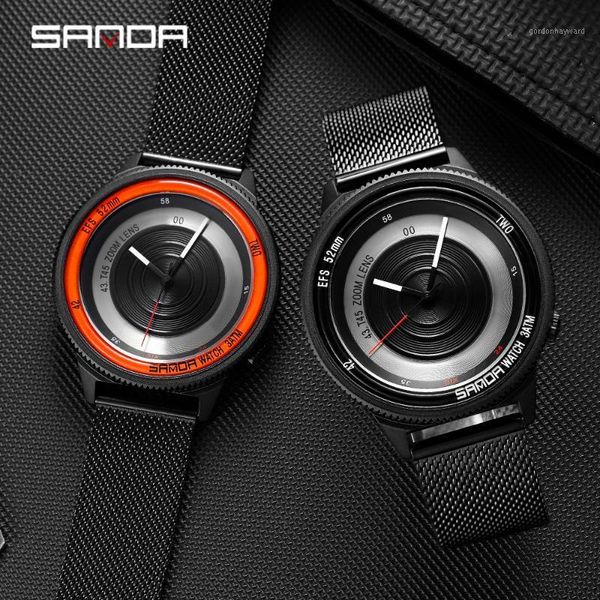 wristwatches sanda 2021 men's watch 30m waterproof clock male sports watches men quartz casual wrist relogio masculino, Slivery;brown
wristwatches sanda 2021 men's watch 30m waterproof clock male sports watches men quartz casual wrist relogio masculino, Slivery;brown
