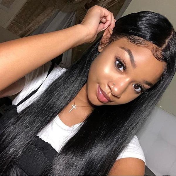 peruvian straight human hair wig 13x1 t part 14-28inches pre plucked hd transparent lace wigs natural color 100%, Black;brown
peruvian straight human hair wig 13x1 t part 14-28inches pre plucked hd transparent lace wigs natural color 100%, Black;brown