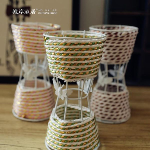 vases rope made fine iron artificial flowers arrangement necessary creative home decoration hollow style three color vase
vases rope made fine iron artificial flowers arrangement necessary creative home decoration hollow style three color vase