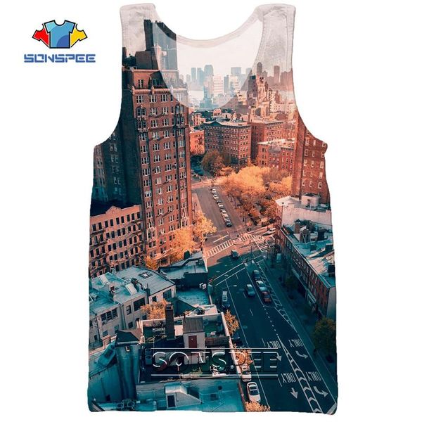 men' tank sonspee 3d print york city street art road summer beach casual harajuku bodybuilding gym clothing sea vest, White;black
men' tank sonspee 3d print york city street art road summer beach casual harajuku bodybuilding gym clothing sea vest, White;black