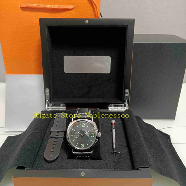 real p with original box watch mens black dial stainless steel leather strap pam 00754 transparent back automatic mechanical men's watc, Slivery;brown
real p with original box watch mens black dial stainless steel leather strap pam 00754 transparent back automatic mechanical men's watc, Slivery;brown
