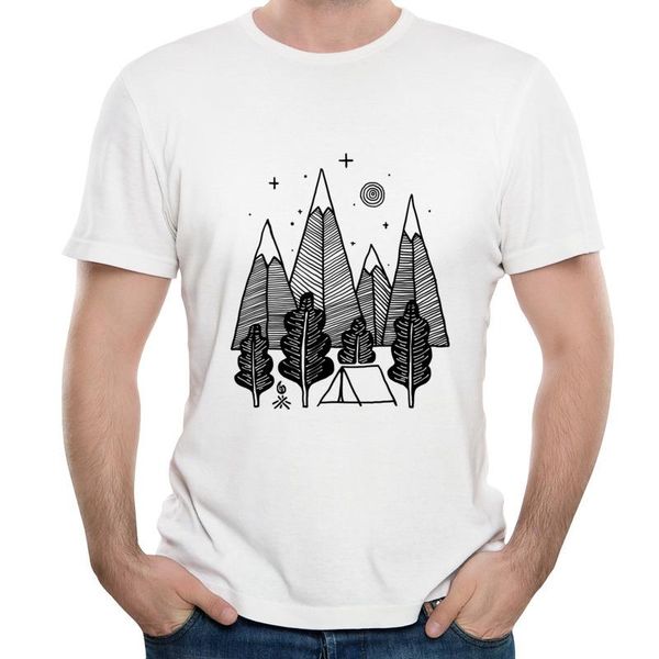 men's t-shirts camp line design funky t shirts classic shirt customized manga tees for adult, White;black
men's t-shirts camp line design funky t shirts classic shirt customized manga tees for adult, White;black