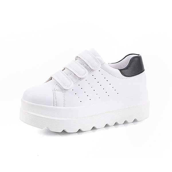 sneakers women shoes flat platform shoes woman hook&loop solid white leather casual shoes loafers british spring ladies oxford a, Black
sneakers women shoes flat platform shoes woman hook&loop solid white leather casual shoes loafers british spring ladies oxford a, Black