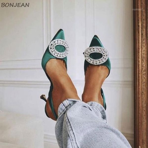 sandals luxury rhinestone slingback high heels elegant silk wedding shoes for women pointed toe ladies heel1, Black
sandals luxury rhinestone slingback high heels elegant silk wedding shoes for women pointed toe ladies heel1, Black