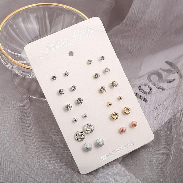 stud 2021 trend 12 pairs crystal earrings flower geometric alloy set for women girls fashion jewelry gift punk ear, Golden;silver
stud 2021 trend 12 pairs crystal earrings flower geometric alloy set for women girls fashion jewelry gift punk ear, Golden;silver