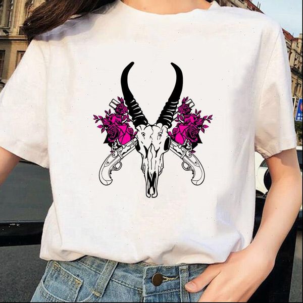 women clothes womens goat print short sleeve cute t shirt casual harajuku ullzang fashion tee female, White
women clothes womens goat print short sleeve cute t shirt casual harajuku ullzang fashion tee female, White