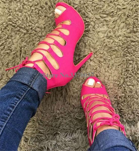 dress shoes women beautiful fashion peep toe suede leather stiletto heel gladiator sandals lace-up straps cross high, Black
dress shoes women beautiful fashion peep toe suede leather stiletto heel gladiator sandals lace-up straps cross high, Black