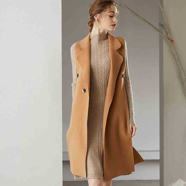 women's vests fashion women's wool vest long coat in autumn and winter mc0f, Black;white
women's vests fashion women's wool vest long coat in autumn and winter mc0f, Black;white