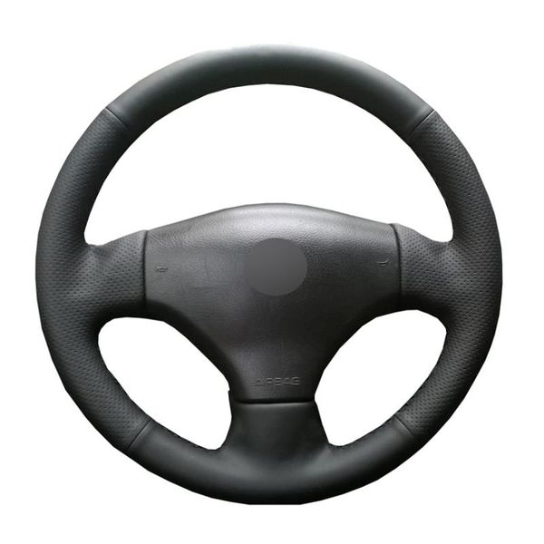 steering wheel covers black artificial leather handsewing no-slip car cover for 206 2002-2006
steering wheel covers black artificial leather handsewing no-slip car cover for 206 2002-2006