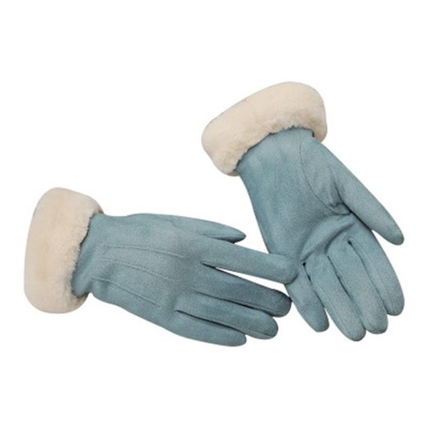 five fingers gloves fashion suede touch screen winter female outdoor plus velvet thickening refers to driving windproof warm c91c, Blue;gray
five fingers gloves fashion suede touch screen winter female outdoor plus velvet thickening refers to driving windproof warm c91c, Blue;gray
