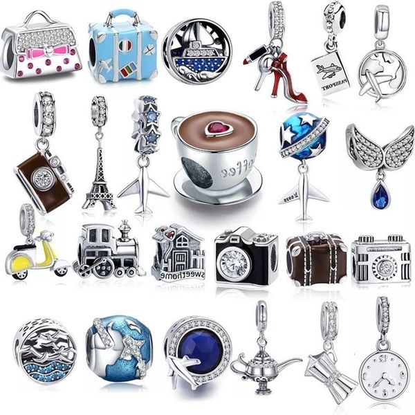 925 sterling silver berloque family house tower camera travel dream coffee cup shoes charm fit bracelet diy jewelry
925 sterling silver berloque family house tower camera travel dream coffee cup shoes charm fit bracelet diy jewelry