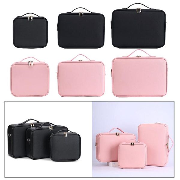 cosmetic bags & cases professional pu leather makeup case nails storage tote bag unisex
cosmetic bags & cases professional pu leather makeup case nails storage tote bag unisex