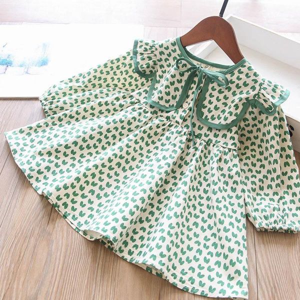 girl's dresses girls heart print cotton long sleeve causal dress wholesale, Red;yellow
girl's dresses girls heart print cotton long sleeve causal dress wholesale, Red;yellow