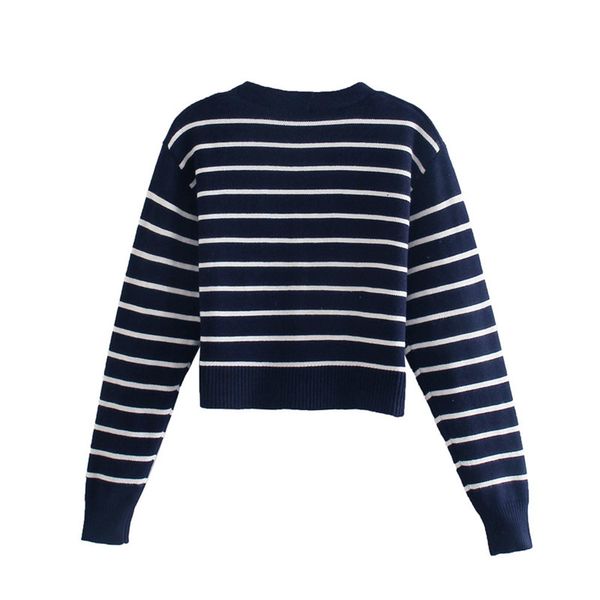 women's knits & tees 2021 tiantian cleavage v long striped cardigan sweater for woman, White
women's knits & tees 2021 tiantian cleavage v long striped cardigan sweater for woman, White
