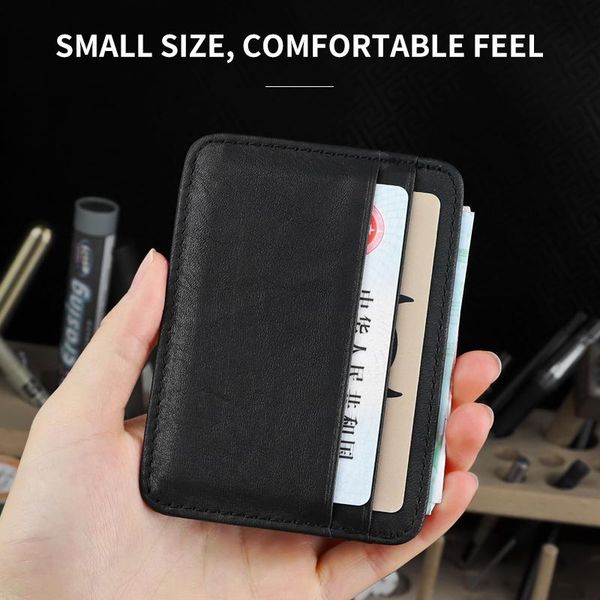 card holders vintage genuine leather case portable slim id slot bag small men wallet money pouch mini coin purse for women, Brown;gray
card holders vintage genuine leather case portable slim id slot bag small men wallet money pouch mini coin purse for women, Brown;gray