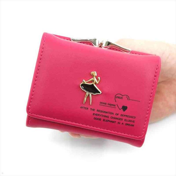 kawaii girl women wallet leather lady short coin pouch womens purse trifold small change wallets bag, Red;black
kawaii girl women wallet leather lady short coin pouch womens purse trifold small change wallets bag, Red;black