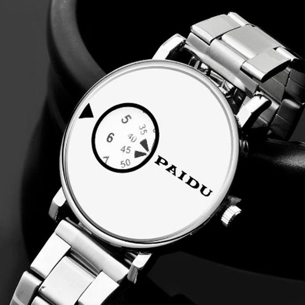 wristwatches 2021 creative watches men casual sports stainless steel band quartz paidu reloj hombre relogio masculino, Slivery;brown
wristwatches 2021 creative watches men casual sports stainless steel band quartz paidu reloj hombre relogio masculino, Slivery;brown