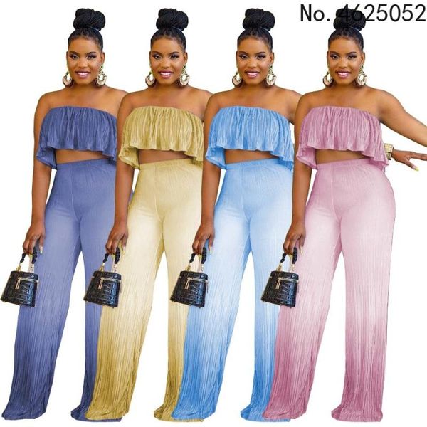 ethnic clothing 2021 summer trouser suits 2 two piece sets women outfits fashion pleat crop + wide leg pants woman tracksuits, Red
ethnic clothing 2021 summer trouser suits 2 two piece sets women outfits fashion pleat crop + wide leg pants woman tracksuits, Red
