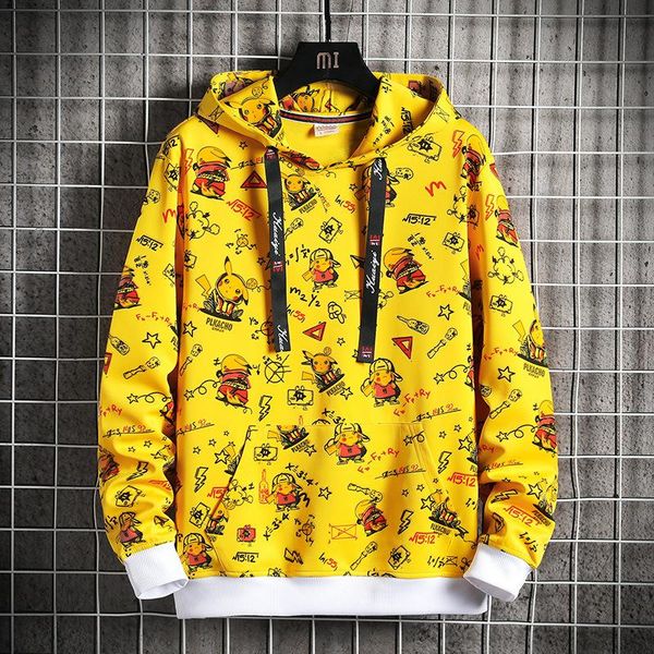 men's hoodies & sweatshirts men daily hip hop long sleeve japanese harajuku streetwear loose cartoon print male pullover sweatshirt top, Black
men's hoodies & sweatshirts men daily hip hop long sleeve japanese harajuku streetwear loose cartoon print male pullover sweatshirt top, Black