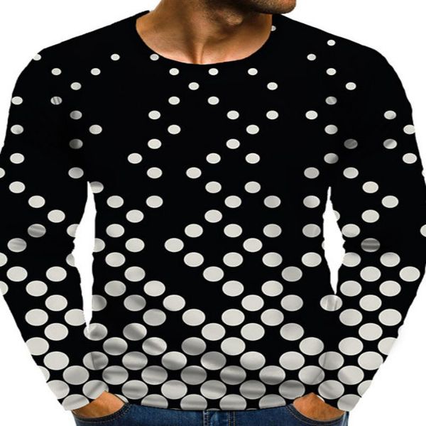 strange light spot 3d printing t-shirt visual impact party street style round neck high-quality long-sleeved graphic optical illusion plus s, White;black
strange light spot 3d printing t-shirt visual impact party street style round neck high-quality long-sleeved graphic optical illusion plus s, White;black