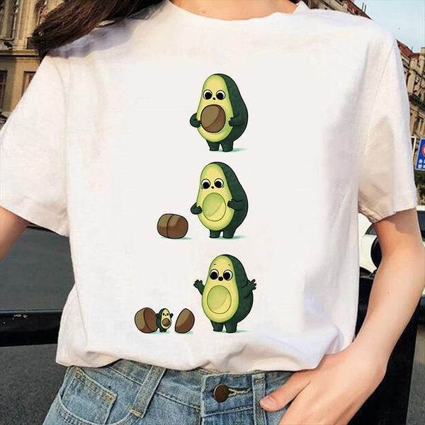 style kawaii avocado print womens t shirts o neck short sleeve summer fashion casual cartoon shirt ladies, White
style kawaii avocado print womens t shirts o neck short sleeve summer fashion casual cartoon shirt ladies, White