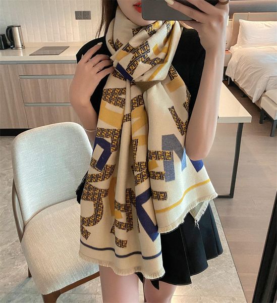 2021 new letter scarf women's four seasons office thickened shawl warm japan and south korea sweet bib, Blue;gray
2021 new letter scarf women's four seasons office thickened shawl warm japan and south korea sweet bib, Blue;gray