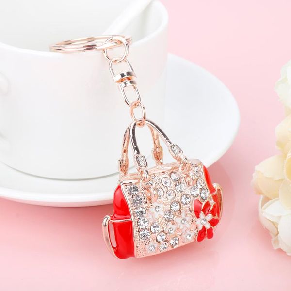 keychains dongsheng style shaped metal bag charming purse handbag keychain crystal pendant car keyring -10, Silver
keychains dongsheng style shaped metal bag charming purse handbag keychain crystal pendant car keyring -10, Silver