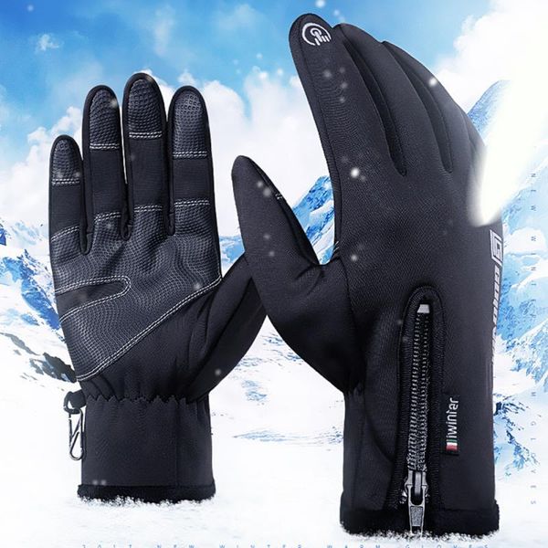 cycling gloves 2pcs bicycle warm fleece full finger touch screensports climbing screen, Black
cycling gloves 2pcs bicycle warm fleece full finger touch screensports climbing screen, Black