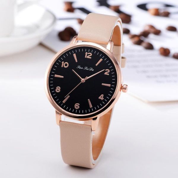 montre dame 2021 digital dial quartz watch fashion casual leather belt women watches simple ladies clock dress wristwatches, Slivery;brown
montre dame 2021 digital dial quartz watch fashion casual leather belt women watches simple ladies clock dress wristwatches, Slivery;brown