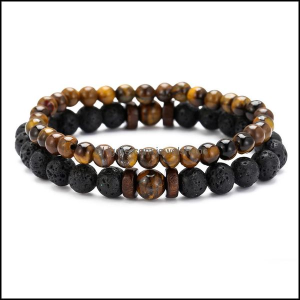 beaded strands bracelets jewelry natural stone beads s/sets men pseras for women handmade beaded bijoux femme mujer drop delivery 2021 wbtu, Black
beaded strands bracelets jewelry natural stone beads s/sets men pseras for women handmade beaded bijoux femme mujer drop delivery 2021 wbtu, Black