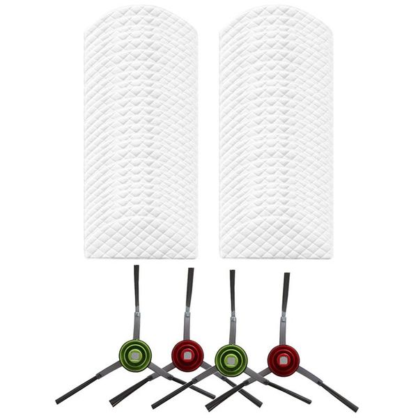 vacuum cleaners 50pcs disposable mops cloth for ecovacs ozmo t8 with 4pcs side brus, cobos t5 dx55 dn33 dn55 dn520
vacuum cleaners 50pcs disposable mops cloth for ecovacs ozmo t8 with 4pcs side brus, cobos t5 dx55 dn33 dn55 dn520