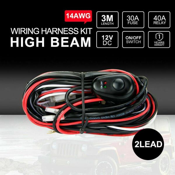 working light one tow two car modification wiring harness independent switch led strip spot line group
working light one tow two car modification wiring harness independent switch led strip spot line group