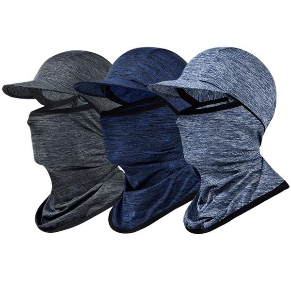 cycling caps & masks elastic breathable sun protection headgear with brim summer ice silk face seamless scarf riding sunshade, Black
cycling caps & masks elastic breathable sun protection headgear with brim summer ice silk face seamless scarf riding sunshade, Black