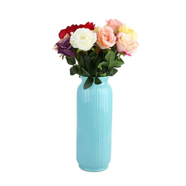 decorative flowers & wreaths simulation single rose handmade wedding decoration artificial fake plant multicolor silk cloth 52cm party diy
decorative flowers & wreaths simulation single rose handmade wedding decoration artificial fake plant multicolor silk cloth 52cm party diy