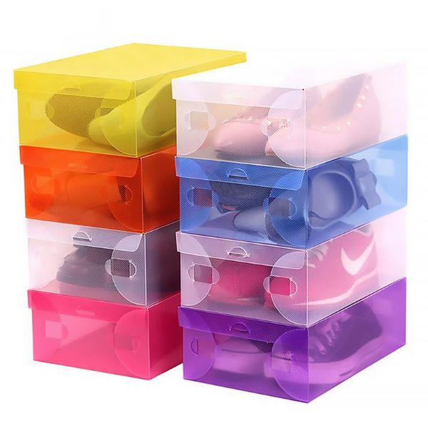 clothing & wardrobe storage transparent plastic shoes boxes makeup boxs organizer case holder foldable drawer type box for men/women/childre
clothing & wardrobe storage transparent plastic shoes boxes makeup boxs organizer case holder foldable drawer type box for men/women/childre