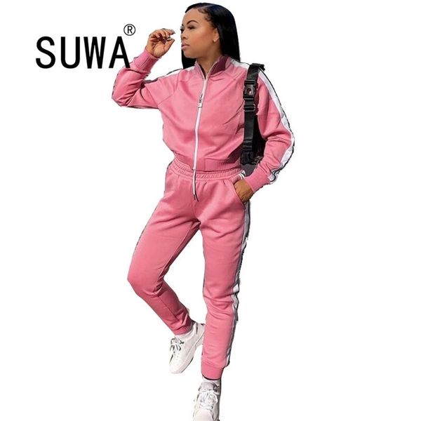 high street fashion workout clothes for women two piece matching sets long sleeve cool girl jacket pants trousers wholesale 210525, White
high street fashion workout clothes for women two piece matching sets long sleeve cool girl jacket pants trousers wholesale 210525, White
