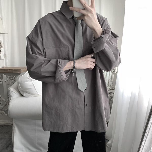 original design homemade bow tie grey bf loose long-sleeve shirt s-5xl large men's shirts casual, White;black
original design homemade bow tie grey bf loose long-sleeve shirt s-5xl large men's shirts casual, White;black