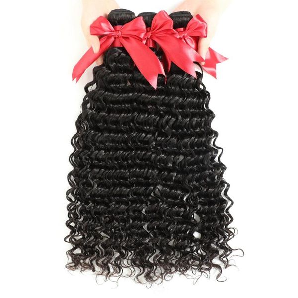 human hair bulks 30 inch bundles deep wave 100% peruvian natural color alianna extensions, Black
human hair bulks 30 inch bundles deep wave 100% peruvian natural color alianna extensions, Black