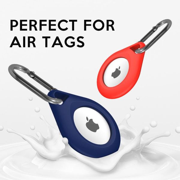 keychains silicone protector cover with keychain for airtags shockproof anti-scratch anti-fall protective case shell air tags, Silver
keychains silicone protector cover with keychain for airtags shockproof anti-scratch anti-fall protective case shell air tags, Silver