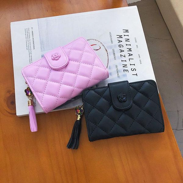wallets 2021 ladies wallet soft leather sweet lady short rhombic embroidery thread coin purse fashion zipper buckle, Red;black
wallets 2021 ladies wallet soft leather sweet lady short rhombic embroidery thread coin purse fashion zipper buckle, Red;black