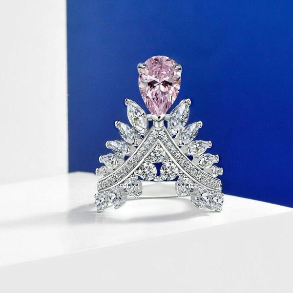 wedding rings ladies ring sparkling pink diamond engagement blue for women fine jewelry female silver color gifts, Slivery;golden
wedding rings ladies ring sparkling pink diamond engagement blue for women fine jewelry female silver color gifts, Slivery;golden