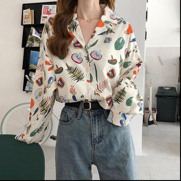 spring summer vintage print autumn womens shirt fashion loose long sleeve v neck women, White
spring summer vintage print autumn womens shirt fashion loose long sleeve v neck women, White