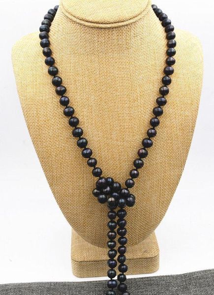 chokers stunning 10-11mm tahitian round black pearl necklace 38inch 14//k, Golden;silver
chokers stunning 10-11mm tahitian round black pearl necklace 38inch 14//k, Golden;silver