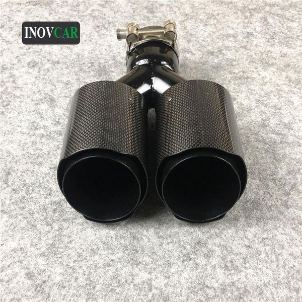 motorcycle exhaust system one piece universal glossy black stainless steel muffler tips auto double carbon pipes
motorcycle exhaust system one piece universal glossy black stainless steel muffler tips auto double carbon pipes