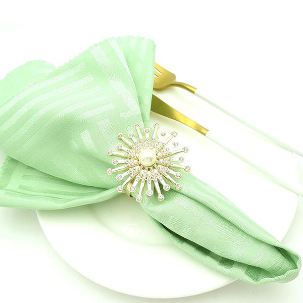 sunflower exquisite high-end rhinestone pearl napkin ring party dining table dec rings
sunflower exquisite high-end rhinestone pearl napkin ring party dining table dec rings