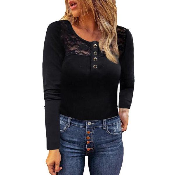 women's blouses & shirts elegant lace hollow out blouse women button long-sleeved bottoming shirt solid color bodycon tunic haut fe, White
women's blouses & shirts elegant lace hollow out blouse women button long-sleeved bottoming shirt solid color bodycon tunic haut fe, White