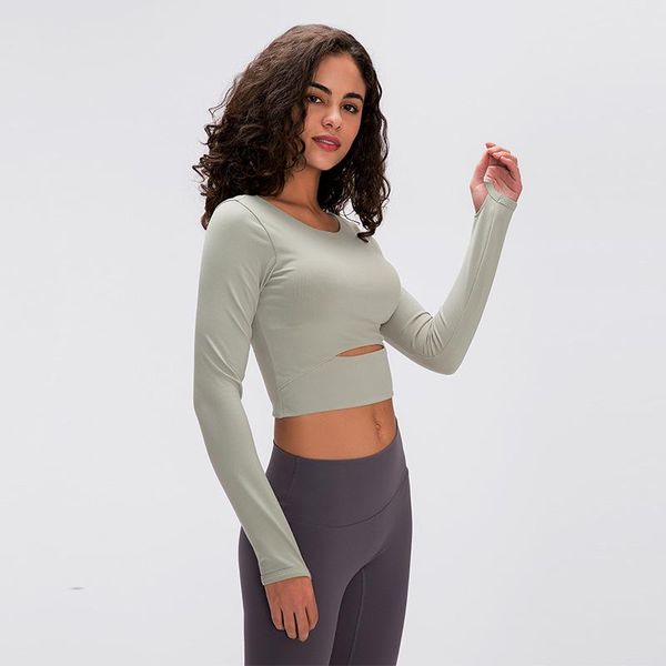 yoga outfit 2021 autumn women's long sleeve with chest pad short outdoor running slim fitness t-shirt sports gym clothing
yoga outfit 2021 autumn women's long sleeve with chest pad short outdoor running slim fitness t-shirt sports gym clothing