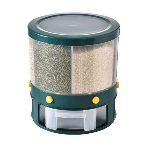 storage bottles & jars rice bucket easy dispensing rotating food grade large capacity practical 6-grid leak-proof container for kitchen
storage bottles & jars rice bucket easy dispensing rotating food grade large capacity practical 6-grid leak-proof container for kitchen