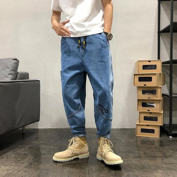 men's jeans 2021 seasons light blue lace stitching multi-pocket letters harlan feet 9 points japanese trend
men's jeans 2021 seasons light blue lace stitching multi-pocket letters harlan feet 9 points japanese trend
