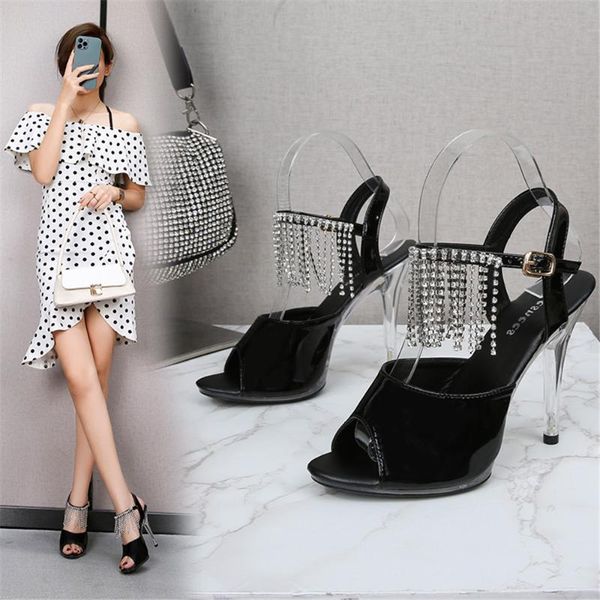 women's leather sandals 2021 summer heels colorful thin head high fish toe fashion party walking show shoes black dress
women's leather sandals 2021 summer heels colorful thin head high fish toe fashion party walking show shoes black dress